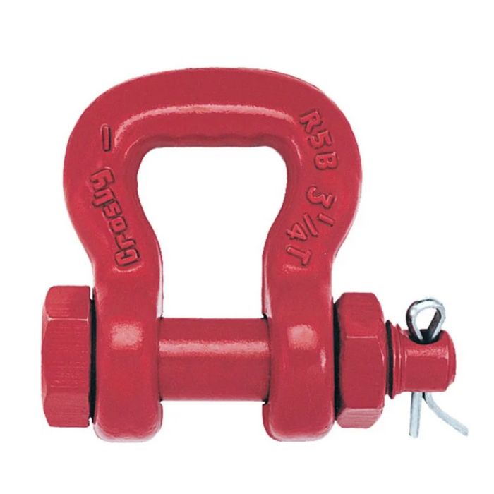 Crosby S252 Alloy Sling Saver Bolt Type Sling Shackle, 20.5 ton capacity