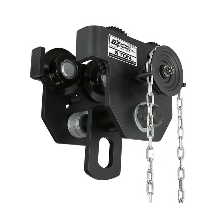 OZ Lifting Geared Beam Trolley, 5 ton capacity