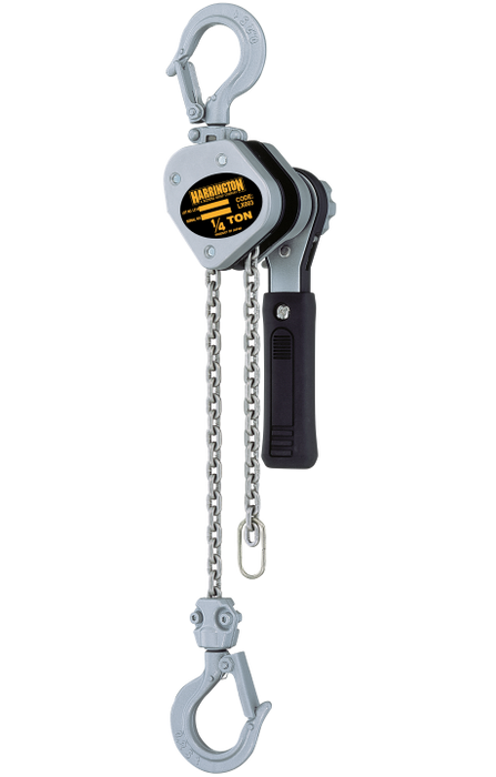 Harrington Mini Lever Hoist, 0.5 ton capacity, 10ft lift, LX005-10