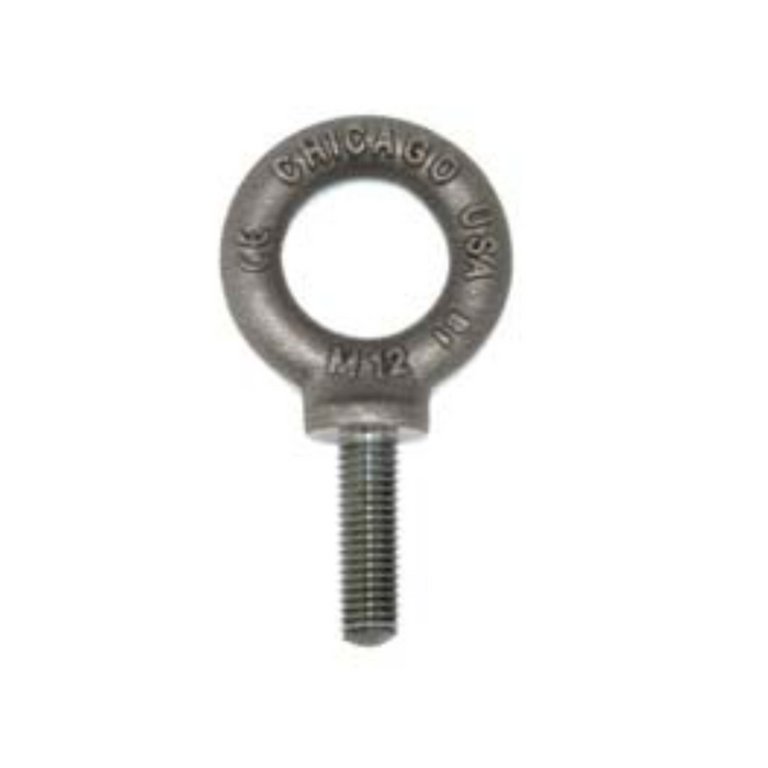M6 X 1.0 A Thread, metric self-colored, machinery eye bolts with shoulder