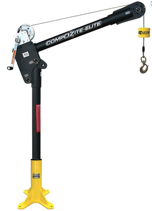 OZ Lifting CompOZite Elite® Davit Crane, 1,200lb capacity