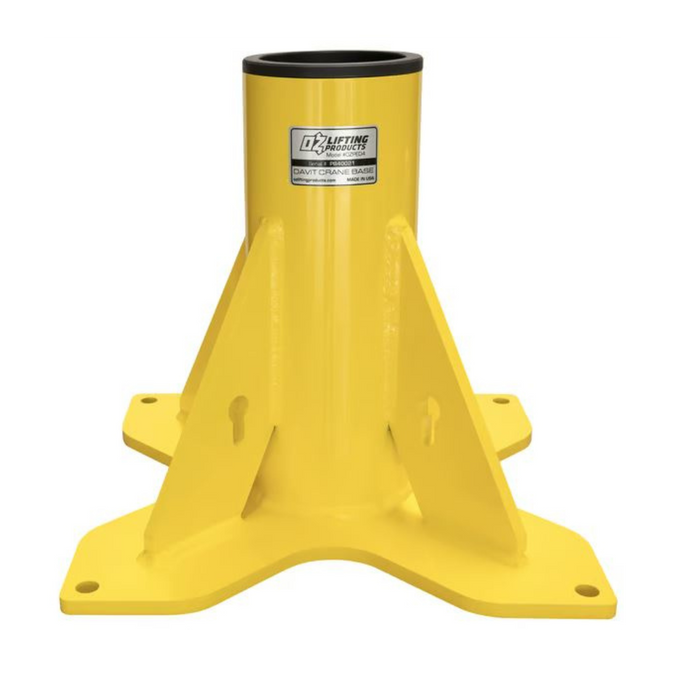 OZPED4 Pedestal Base for OZ2500DAV and OZTP2500DAV davit cranes