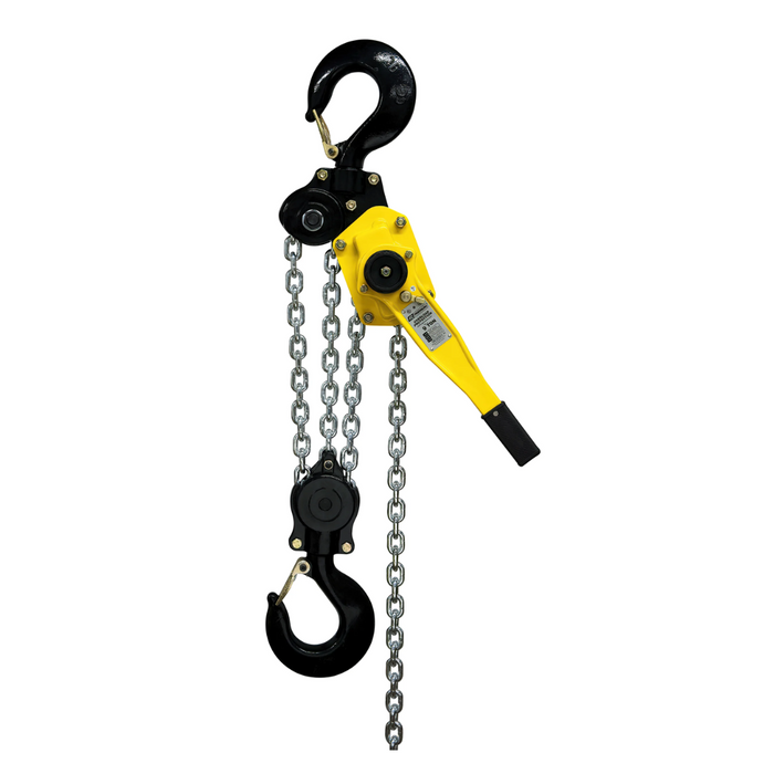 OZ Lifting Premium Lever Hoist, 9 ton capacity, 5ft lift