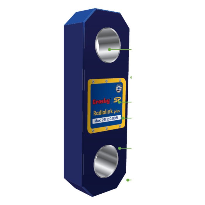 6.5 ton capacity RLP6T5-TS, Crosby Straightpoint Radiolink Plus with SW-HHP handheld display