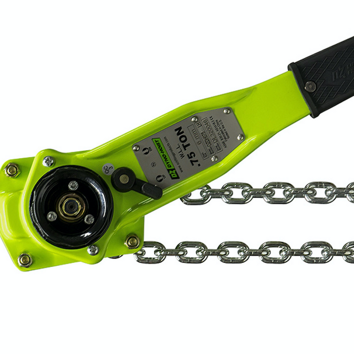 A Dynamometer in a Lever Hoist