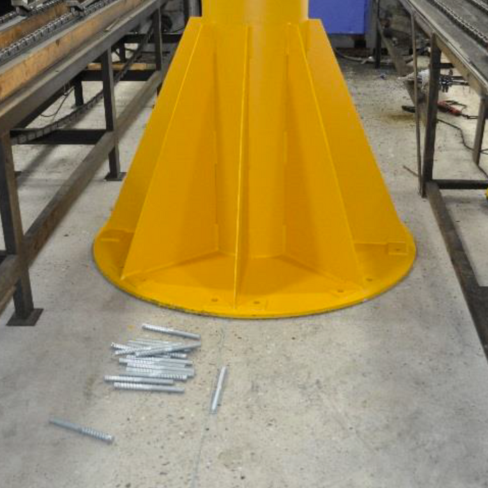 When is a Foundationless Jib Crane Suitable?