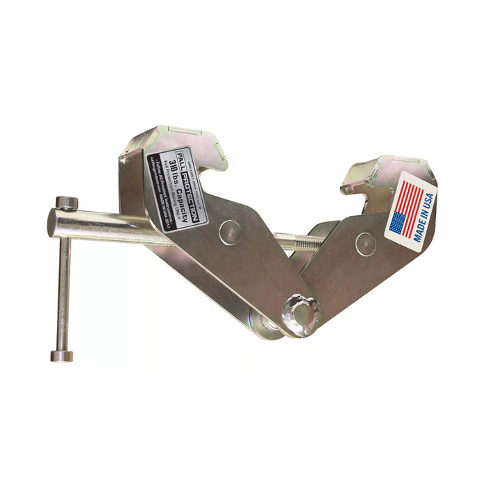 OZ Lifting Fall Protection Beam Clamp, 10 ton capacity