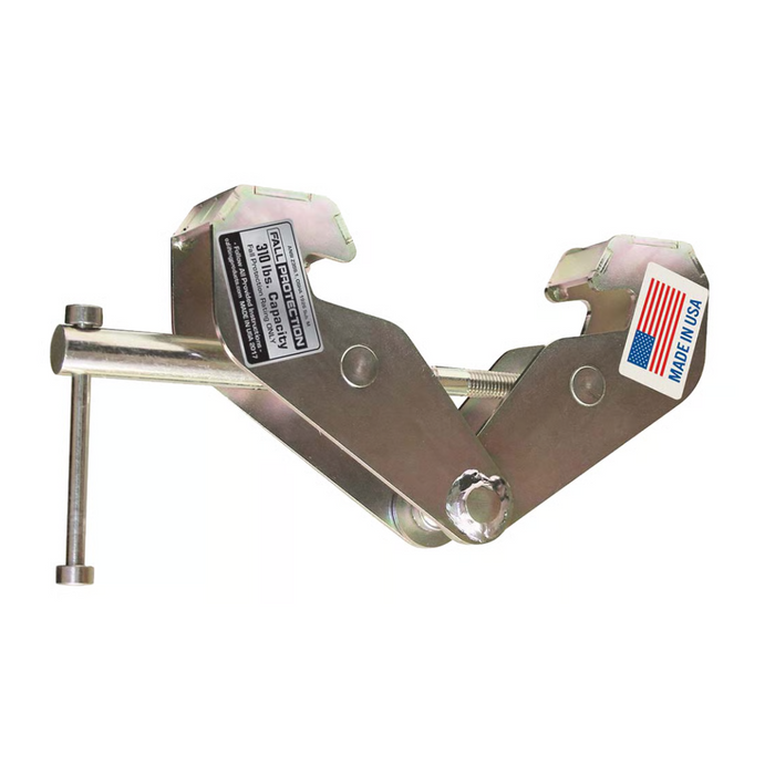 OZ Lifting Fall Protection Beam Clamp, 2 ton capacity