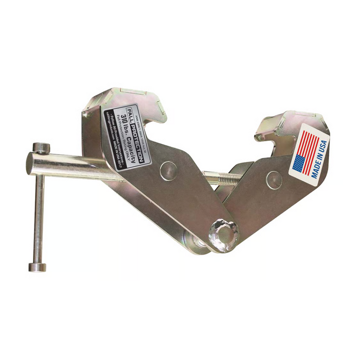 OZ Lifting Fall Protection Beam Clamp, 5 ton capacity