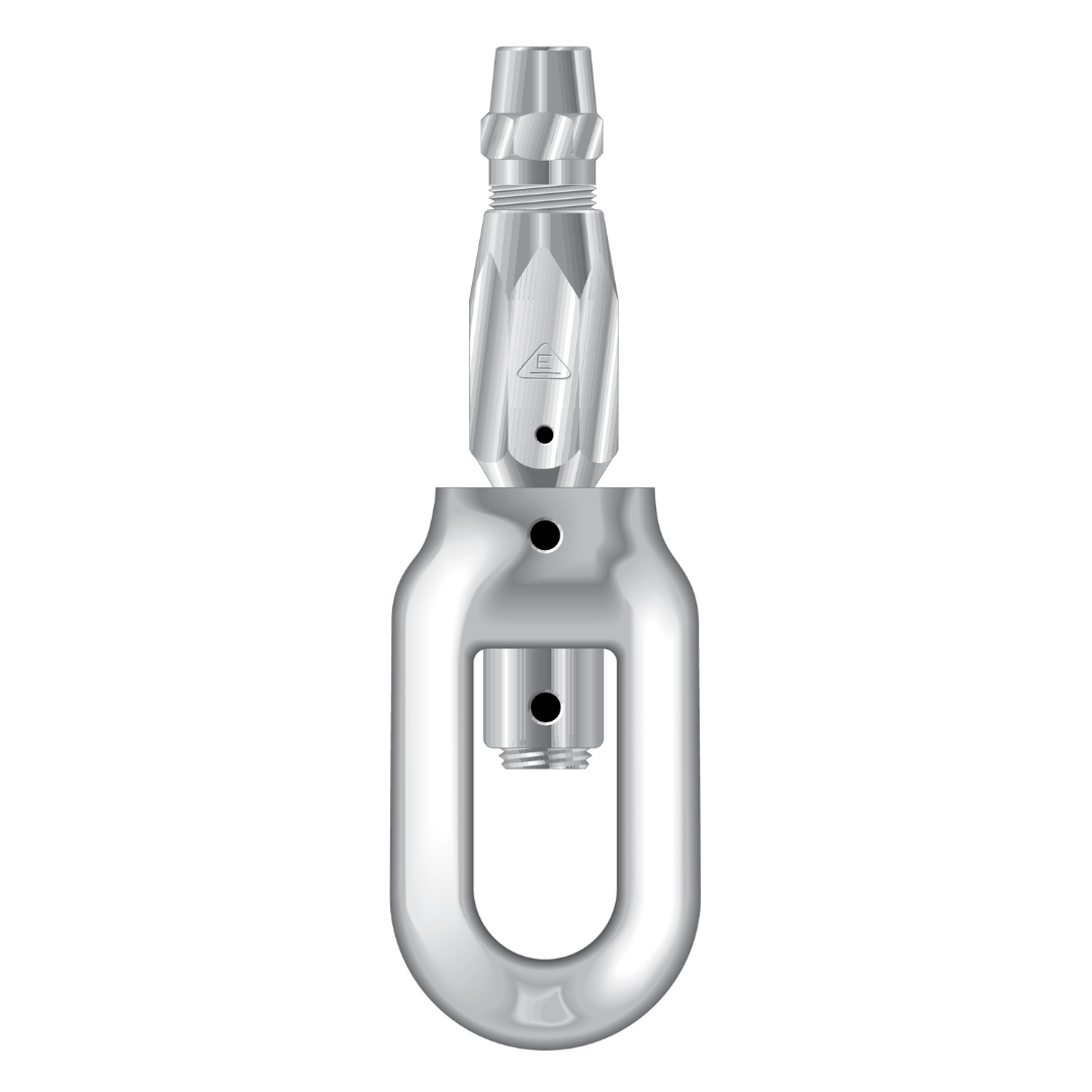 Electroline Forged Series Oval Eye Swivel Socket Fitting (Non-roller B