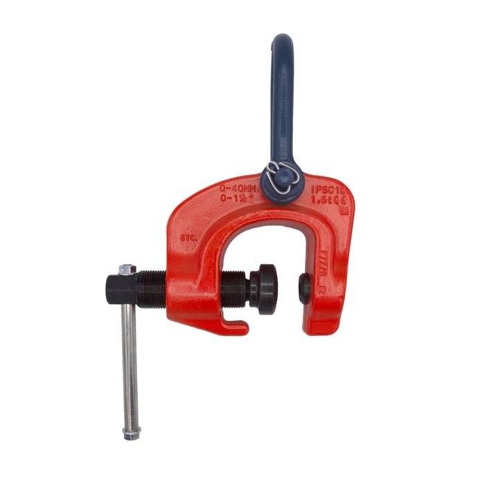 Crosby IP Model IPSC10 Positioning Screw Clamp, 1.5 ton capacity