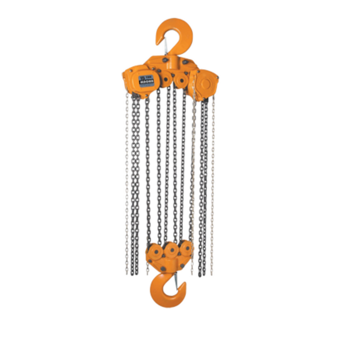 MAGNA Lifting Hand Chain Hoist, 15 ton capacity, 15ft lift, CH150015