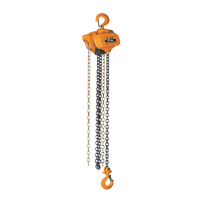 MAGNA Lifting Hand Chain Hoist, 1 ton capacity, 10ft lift, CH10010
