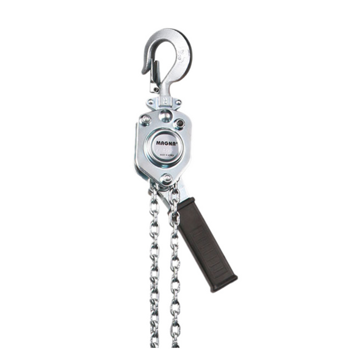 MAGNA Lifting Lever Hoist, 1/4 ton capacity, 5ft lift, LH02505