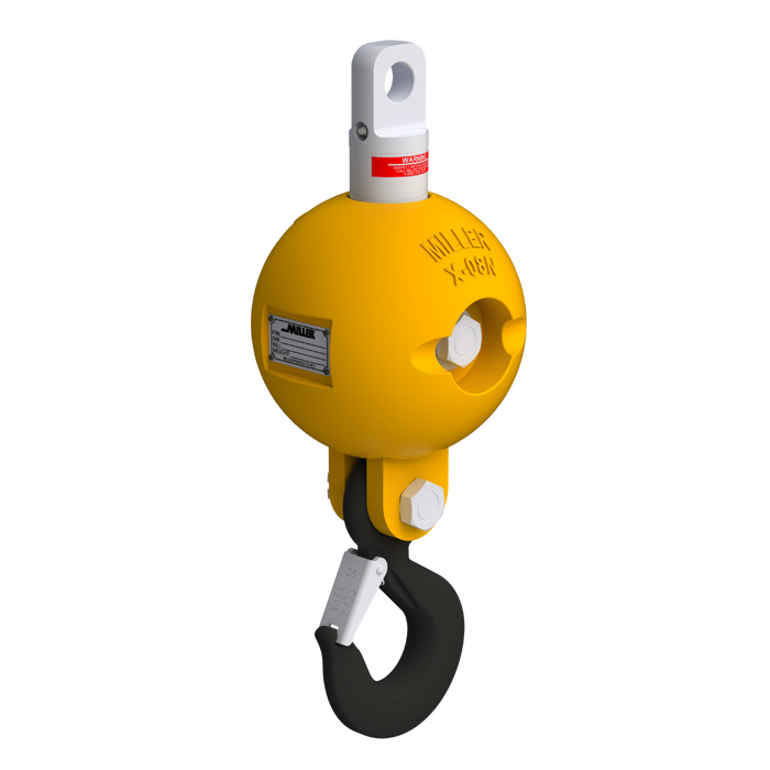 Miller Overhaul Ball Assembly, Model HB7-2N, Type-Eye to Hook, Swivel Model: D-212, Capacity 5 ton, Weight 65lbs