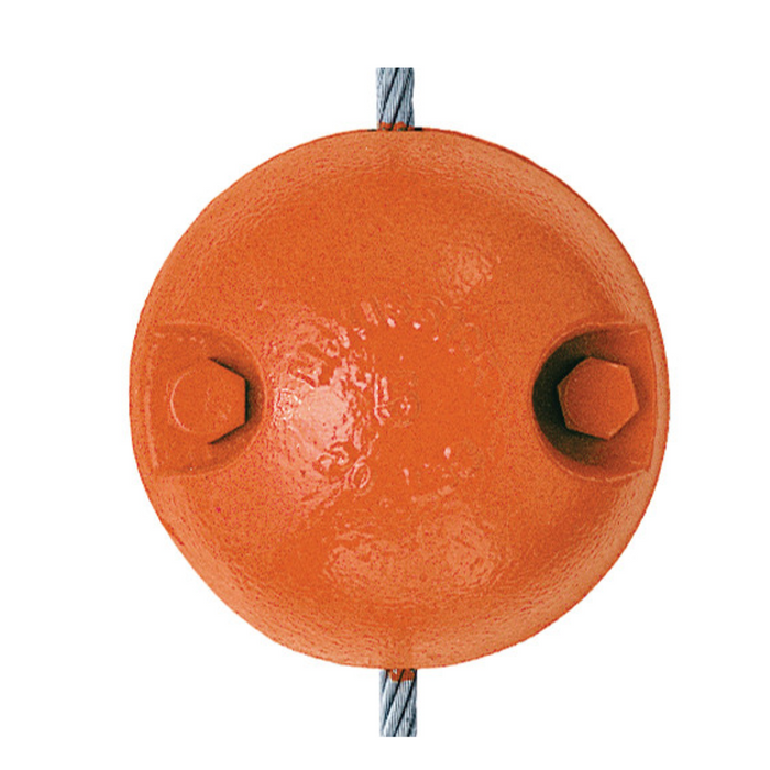 McKissick SHB-15 Split Overhaul Ball, 15lb capacity, 1/4-5/16" wire