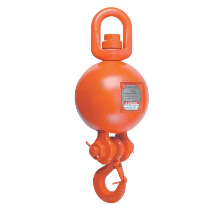 UB550 McKissick Top Swivel Overhaul Ball, 7 ton capacity