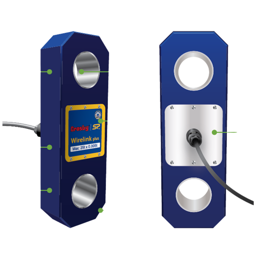 55 ton capacity WLP55T, Crosby Straightpoint Cabled Tension Load Cell