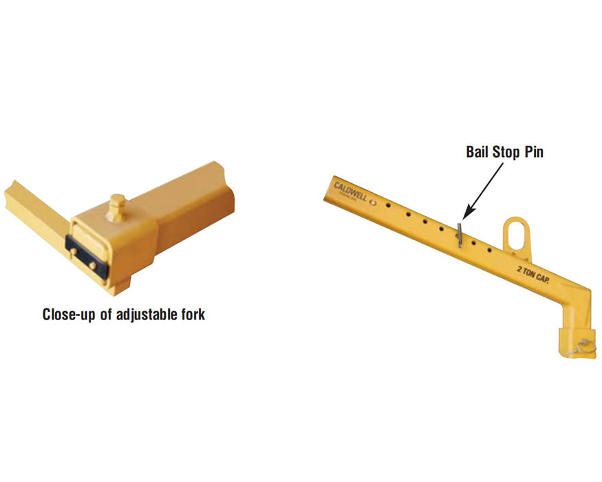 Caldwell 90ACL-2-42 Adjustable Load Lifter, 4,000lb capacity